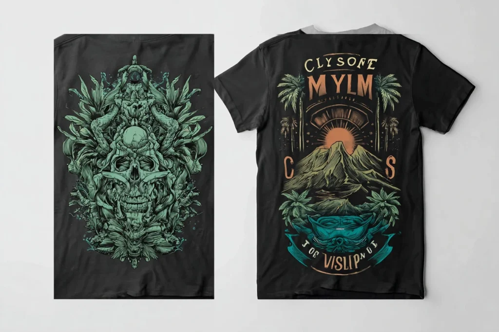 create-t-shirt-design-and-graphics-for-merchandise